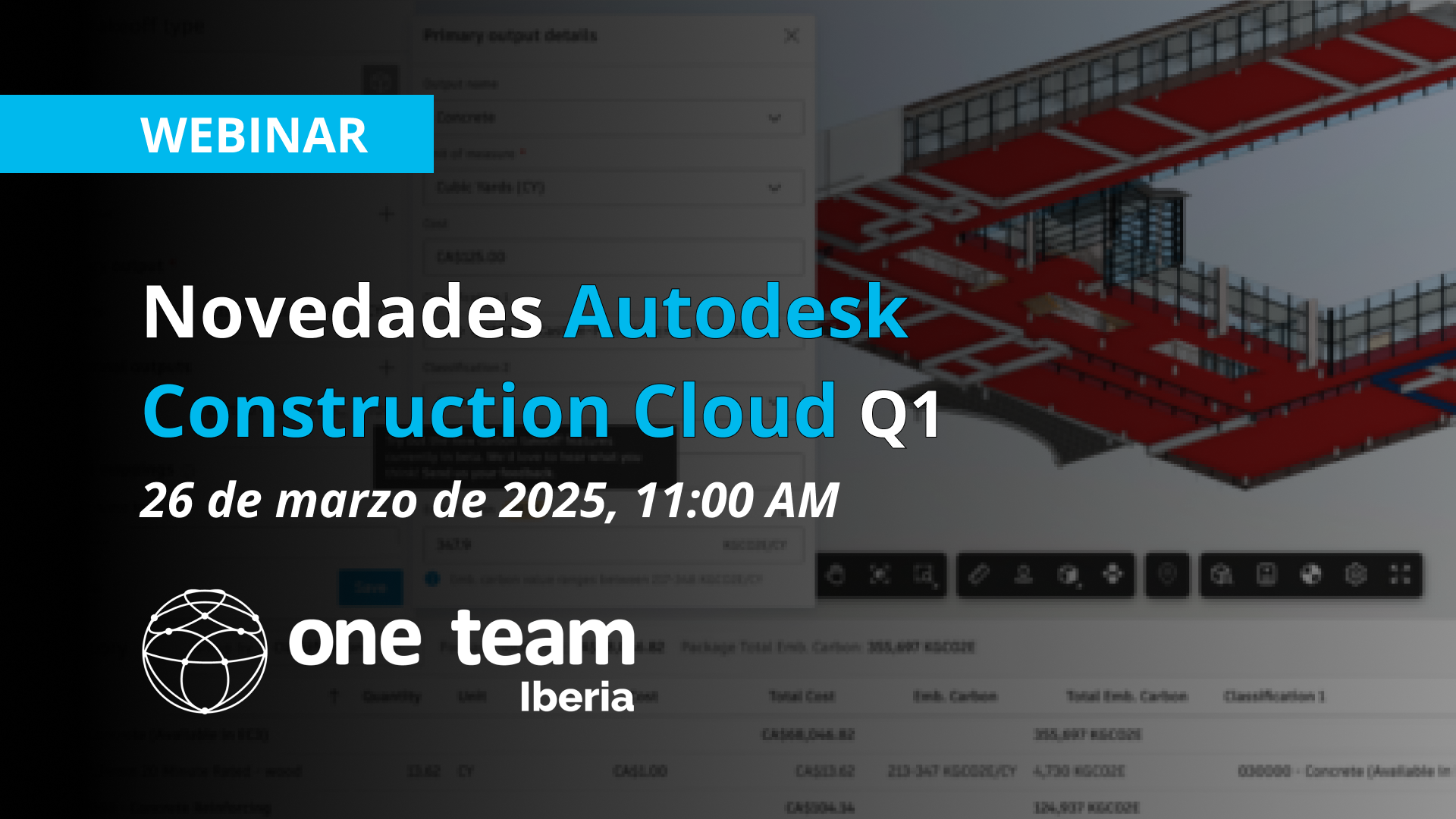 Webinar: Novedades de Autodesk Construction Cloud